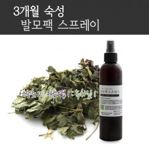 [한국산]  발모팩 스프레이 100ml -어성초 2 : 자소엽 1 : 녹차잎 1 ( 한정수량 )